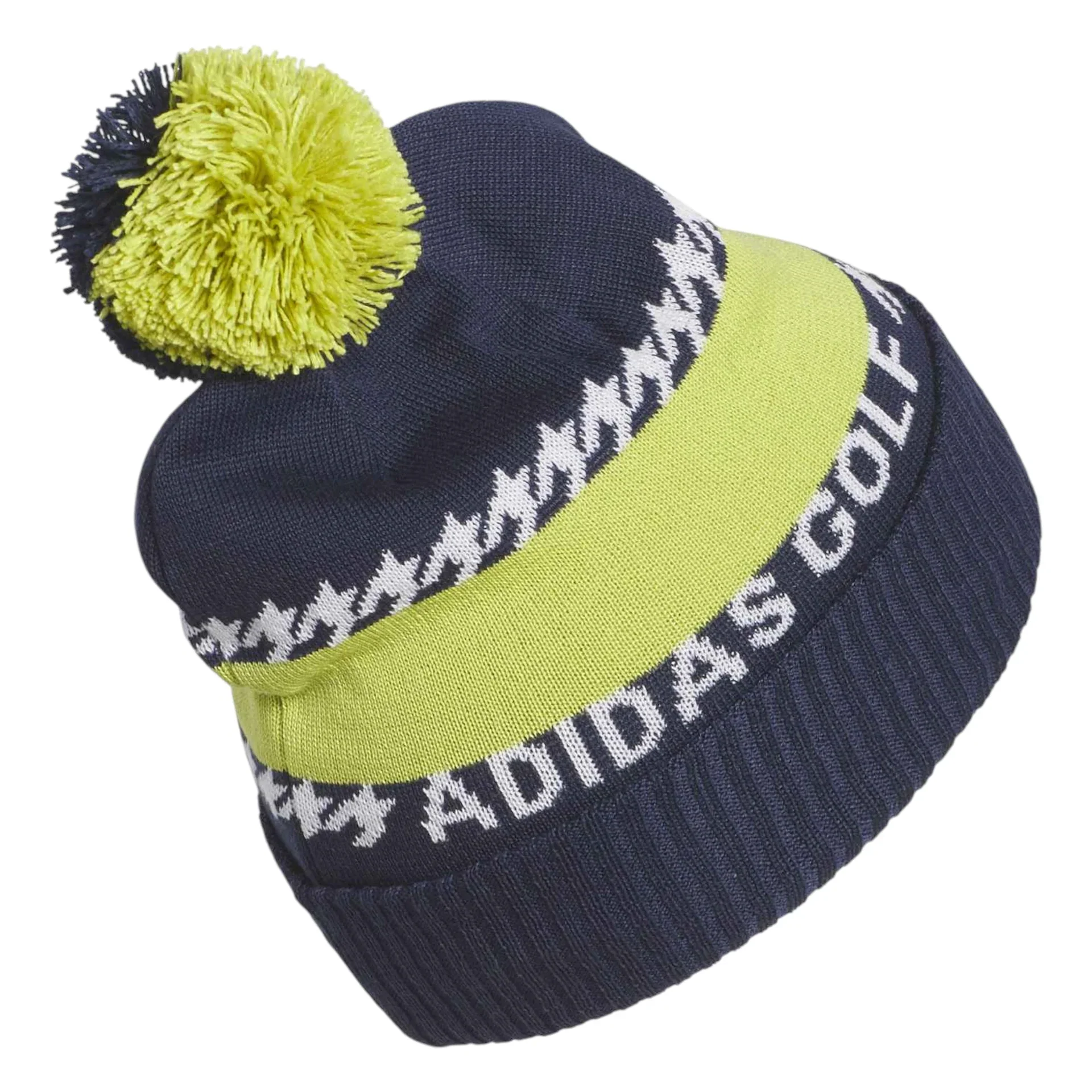 adidas COLD.RDY 3-Stripes Golf Pom Beanie JX2350 - Image 2