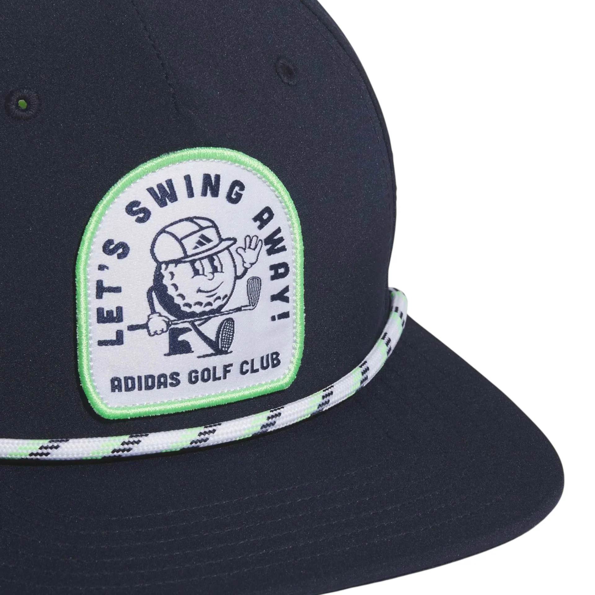 adidas Junior Novelty Lets Swing Away Rope Golf Cap JL5651 - Image 3