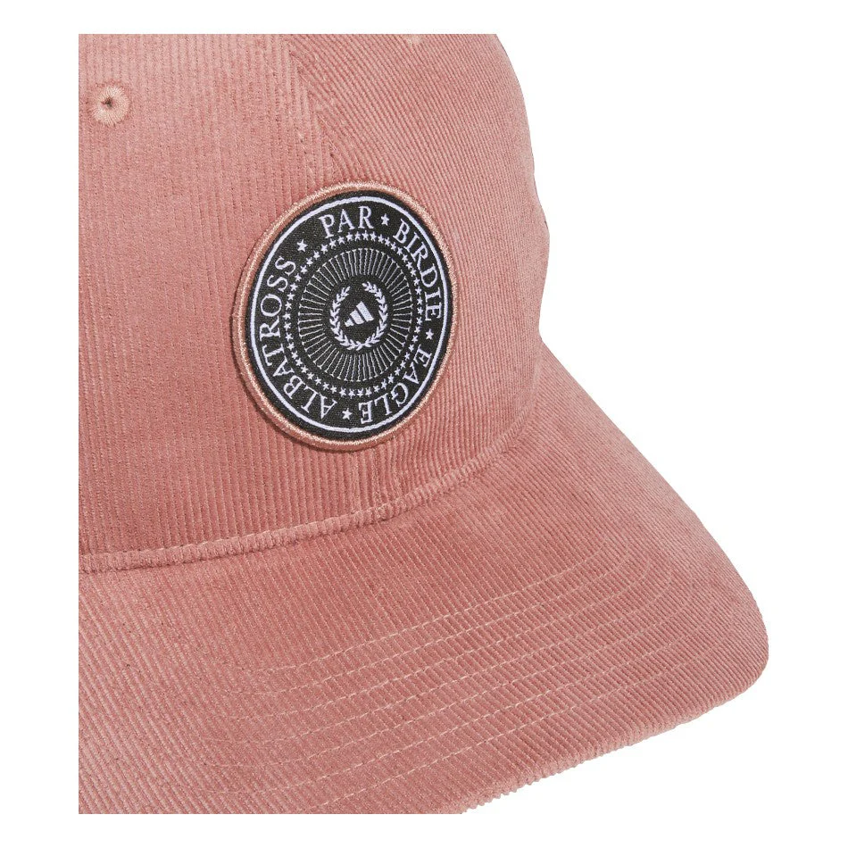 adidas Pin Whale Corduroy Golf Cap JJ3839 - Image 3
