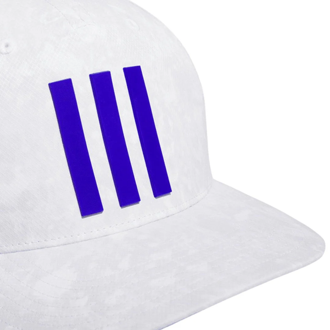 adidas Tour 3 Stripe Snapback Golf Cap HS5604 - Image 4