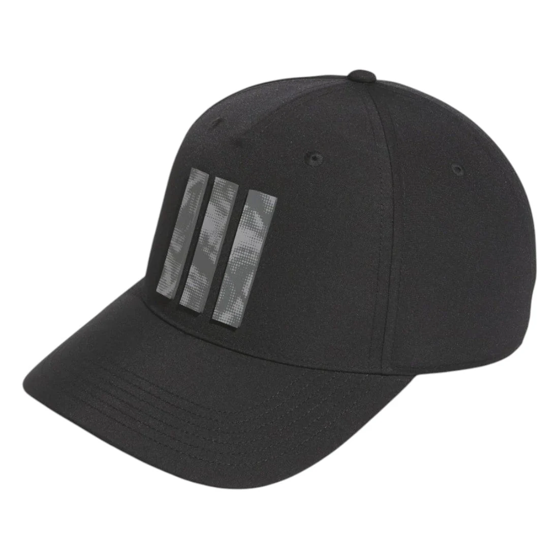 adidas Tour 3-Stripes Print Snapback Golf Cap JD7087