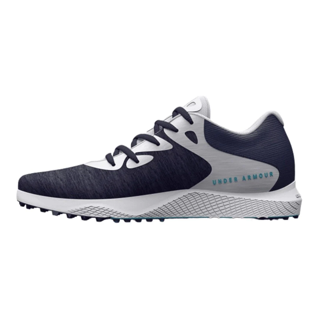 Under Armour Ladies Charged Breathe 2 Knit SL Golf Shoes 3026405 - Image 2