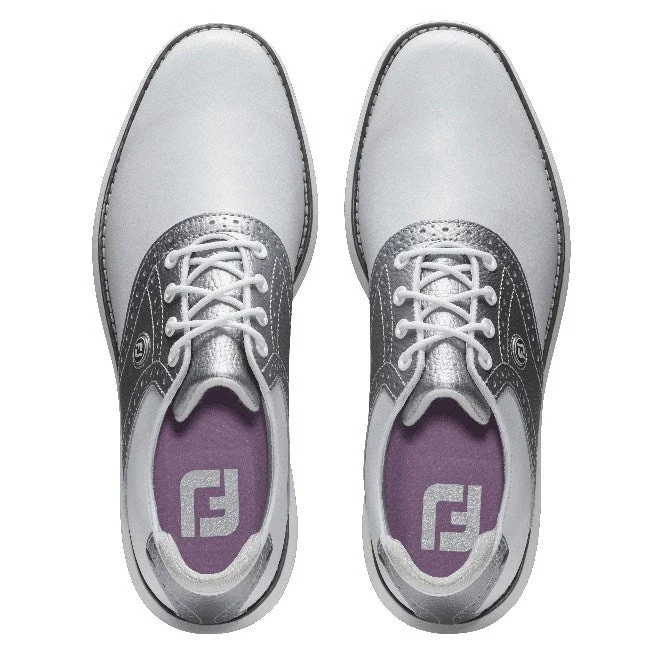FootJoy Ladies Traditions Golf Shoes 97990 - Image 5