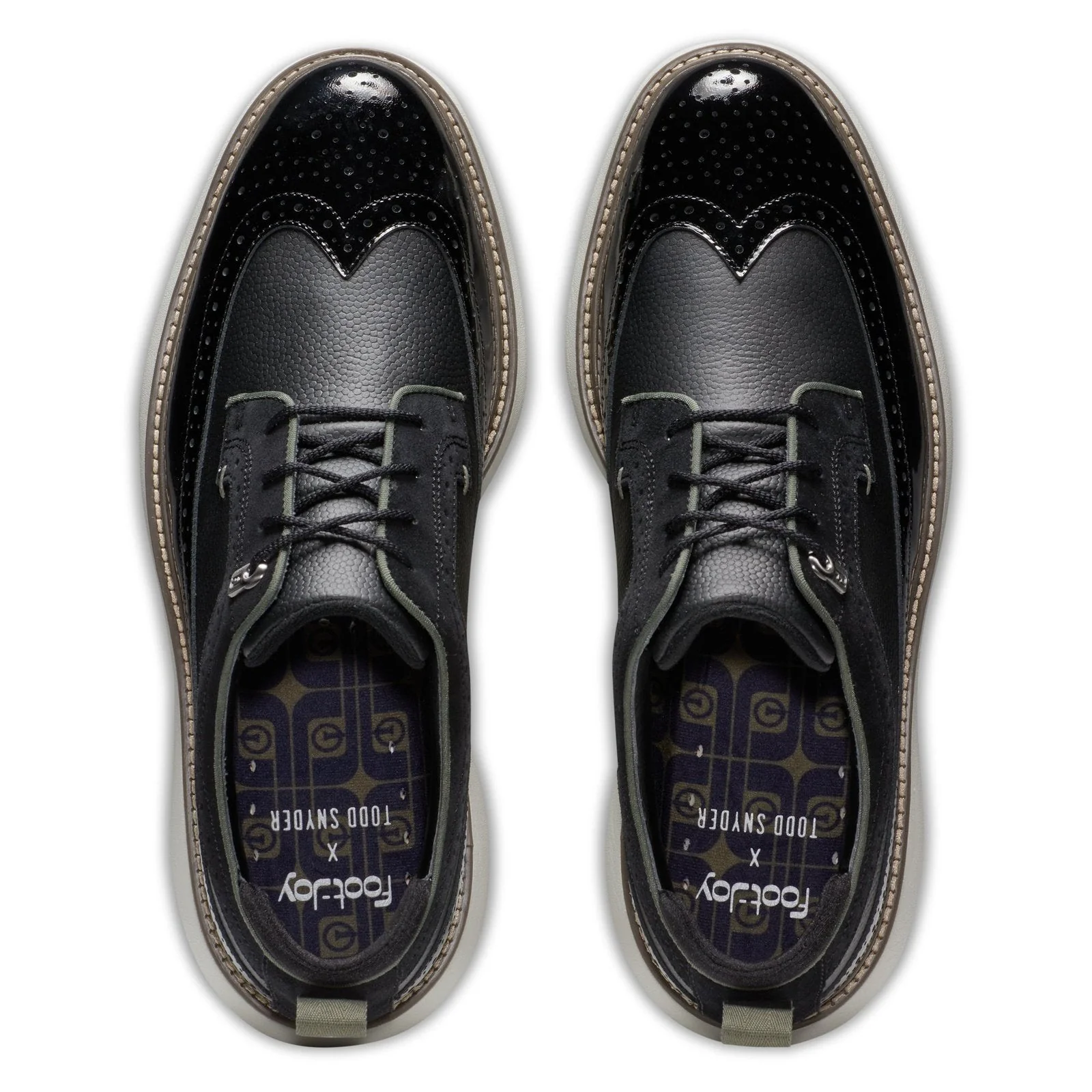 FootJoy X Todd Snyder LE Tradition Golf Shoes 57931 - Image 4