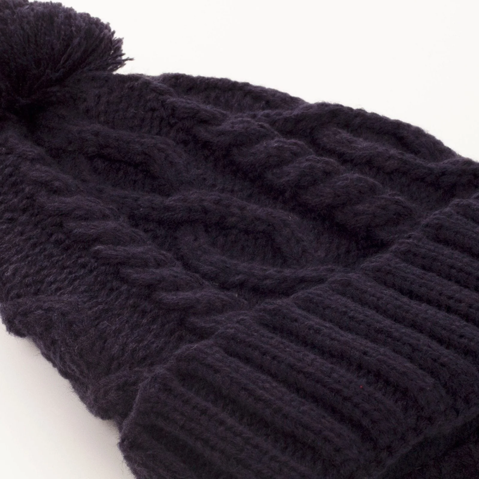 Green Lamb Ladies Krista Fleece Lined Cable Golf Hat AG23998 - Image 5
