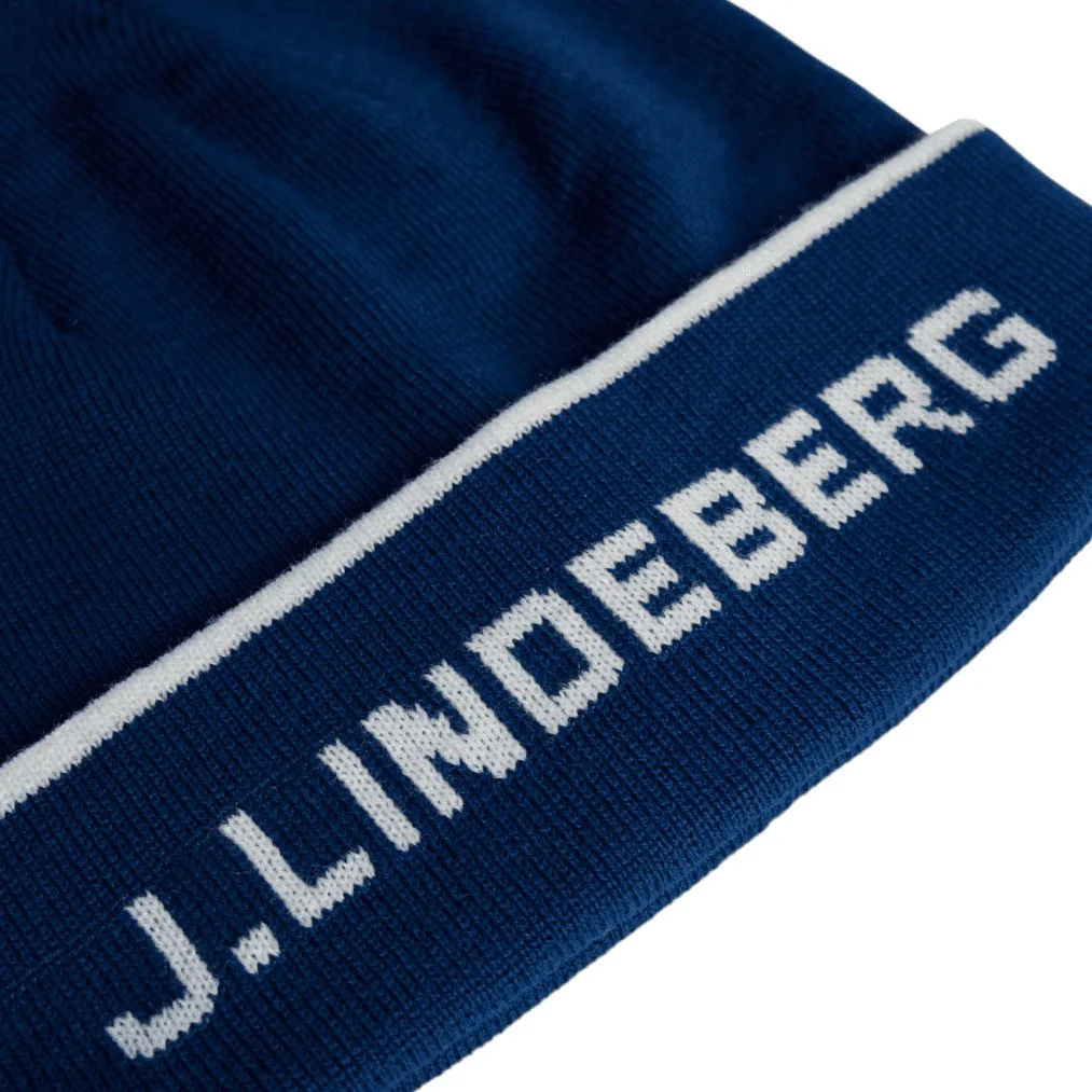 J. Lindeberg Stripe Golf Beanie AMAC09110 - Image 3