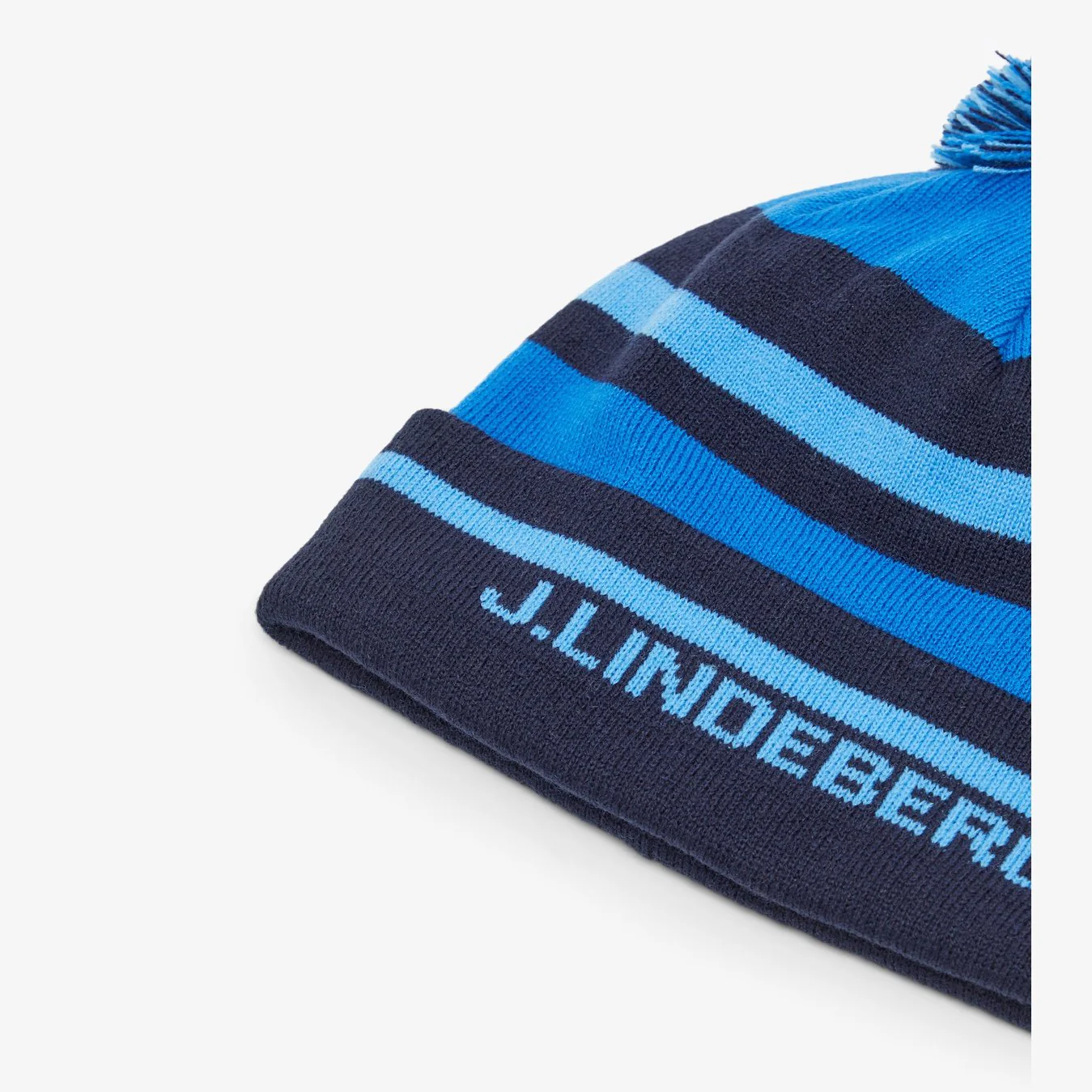 J Lindeberg Stripe Golf Beanie GMAC03156 - Image 2