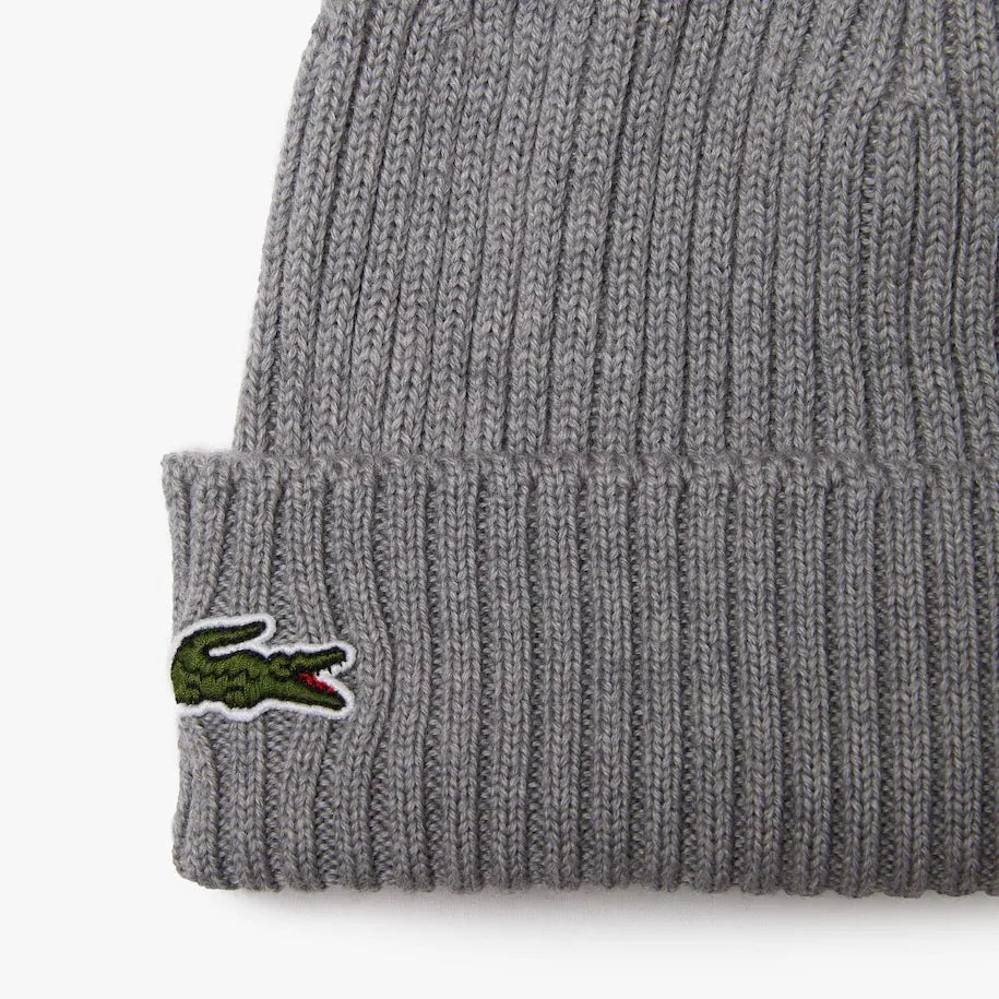 Lacoste Ribbed Wool Golf Beanie RB0001 - Image 2