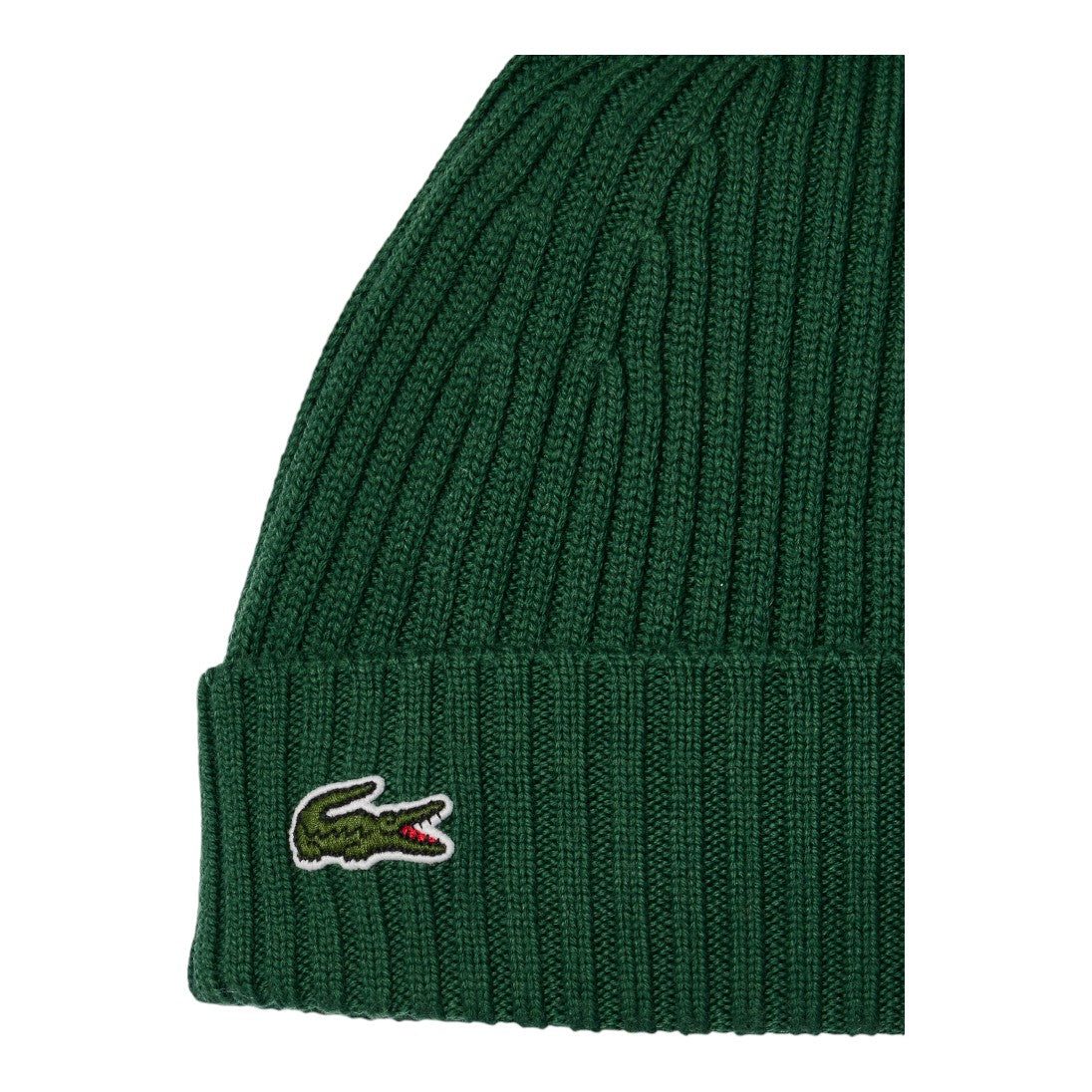 Lacoste Ribbed Wool Golf Beanie RB0001 - Image 2
