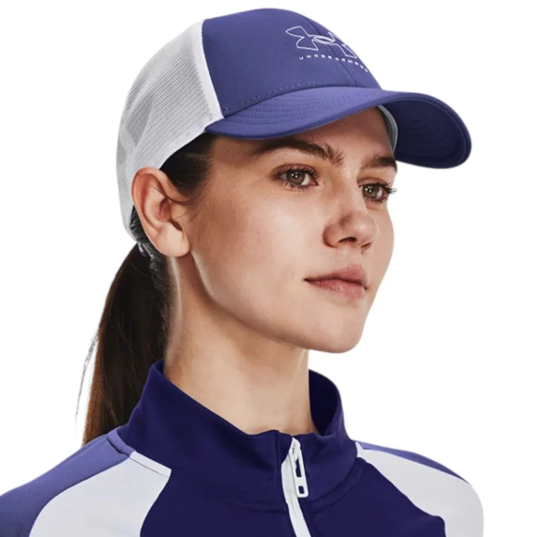 Ladies Under Armour Iso-Chill Driver Mesh Golf Cap 1369802 - Image 3
