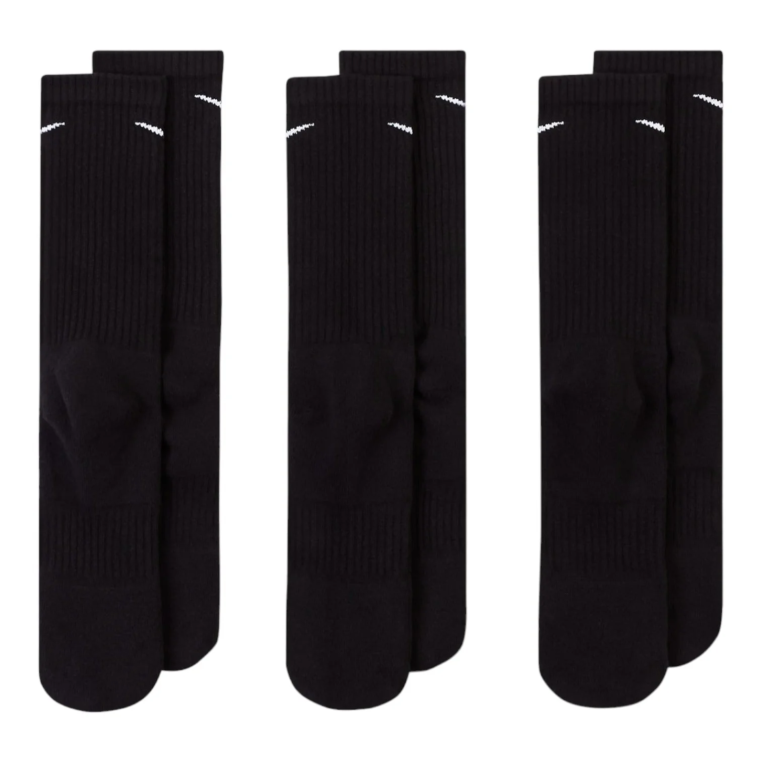 Nike Everyday Cushioned Training Crew Golf Socks SX7664 (3 Pack) - Image 3