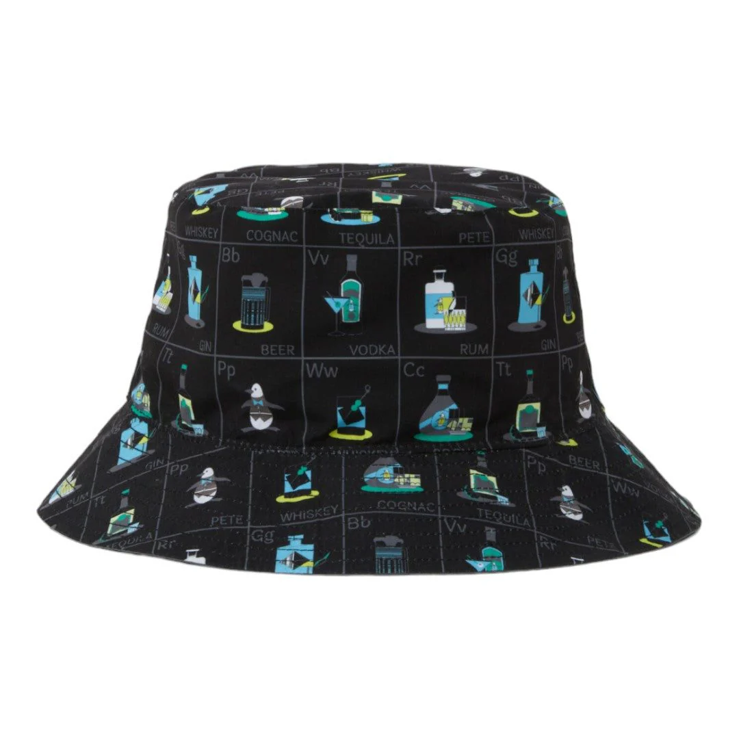 Original Penguin Golf Element Chart Reversible Bucket Hat OGASE006 - Image 2