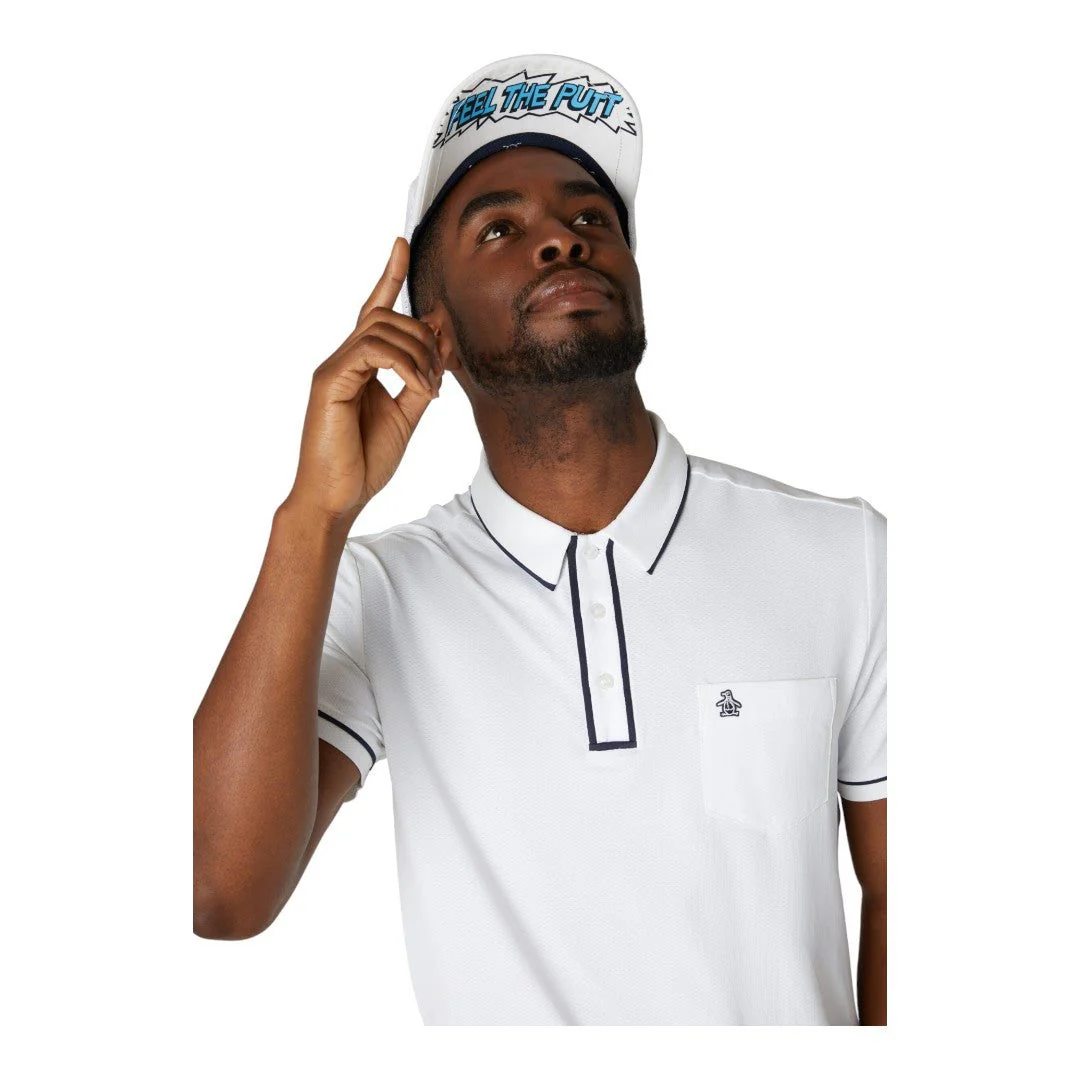 Original Penguin Golf Feel The Putt Trucker Golf Cap OGASE005 - Image 4
