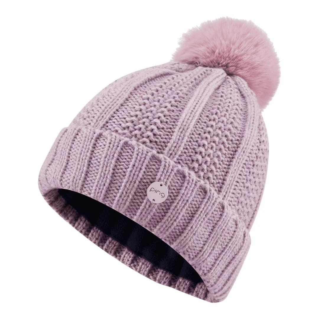 Ping Ladies Paulina SensorWarm Golf Bobble Hat P93641