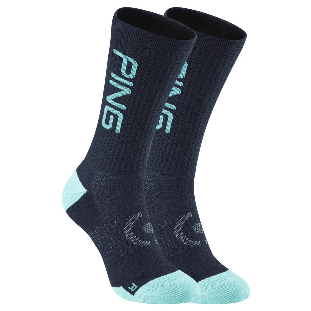 Ping Logo 2-Pack Golf Crew Socks P03534 - Image 2