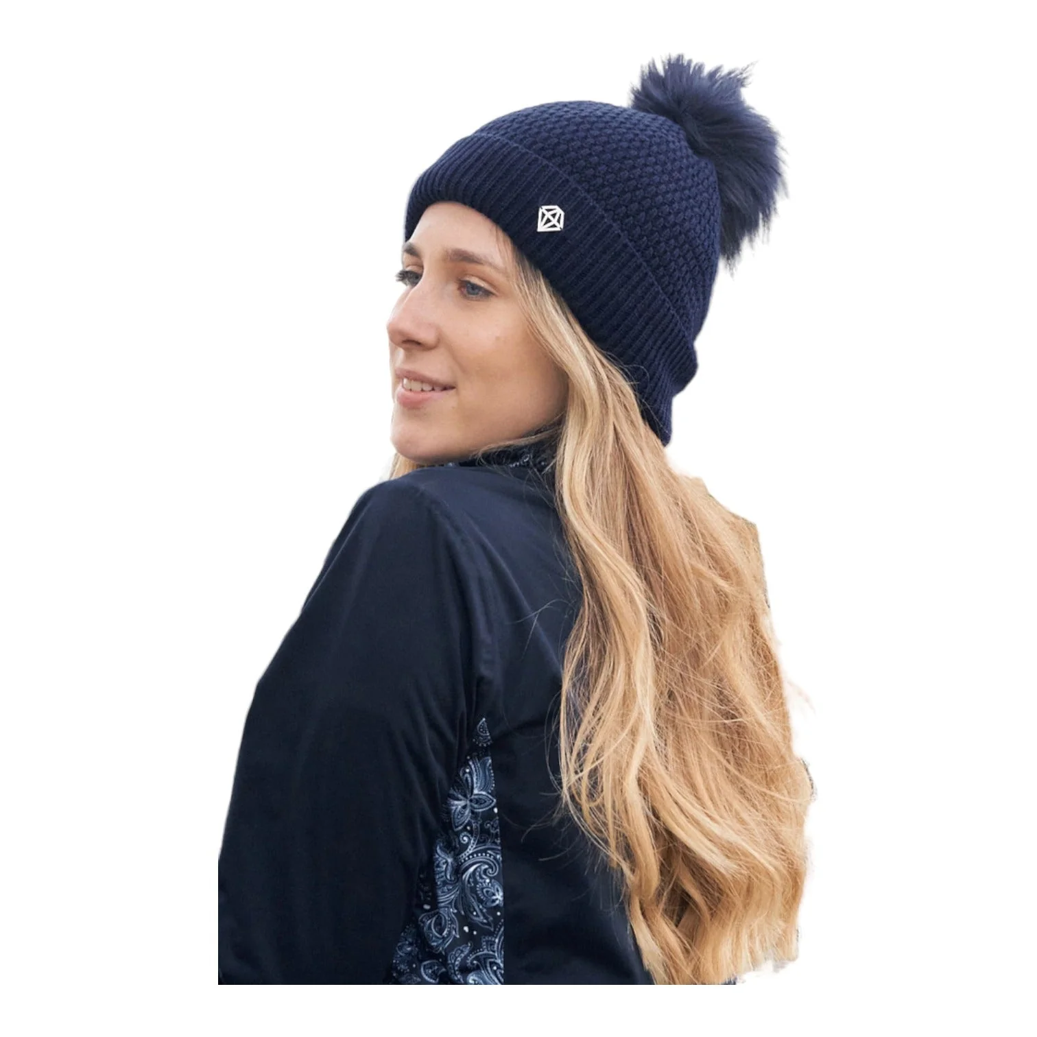 Pure Golf Ladies Greta Waterproof Golf Bobble Hat PG-38601 - Image 2