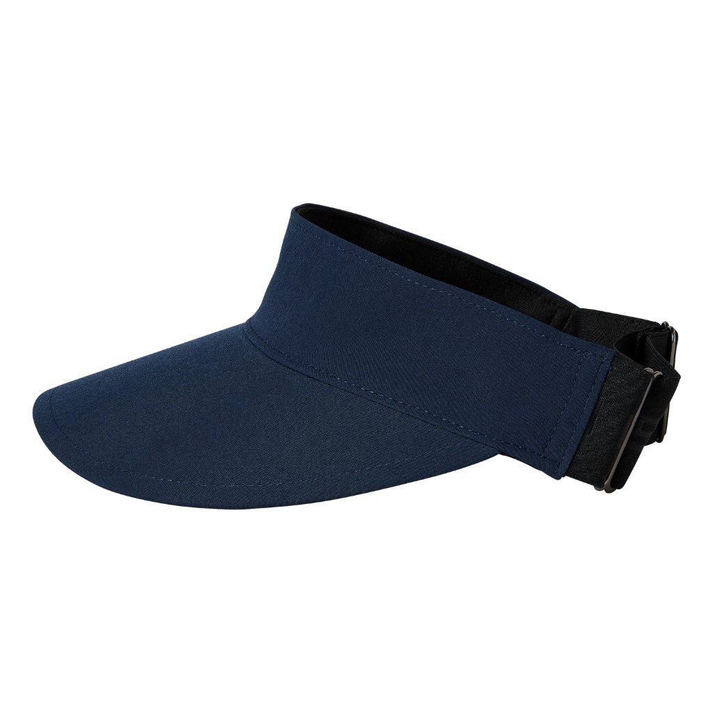 Rohnisch Ladies Logo Golf Visor Navy
