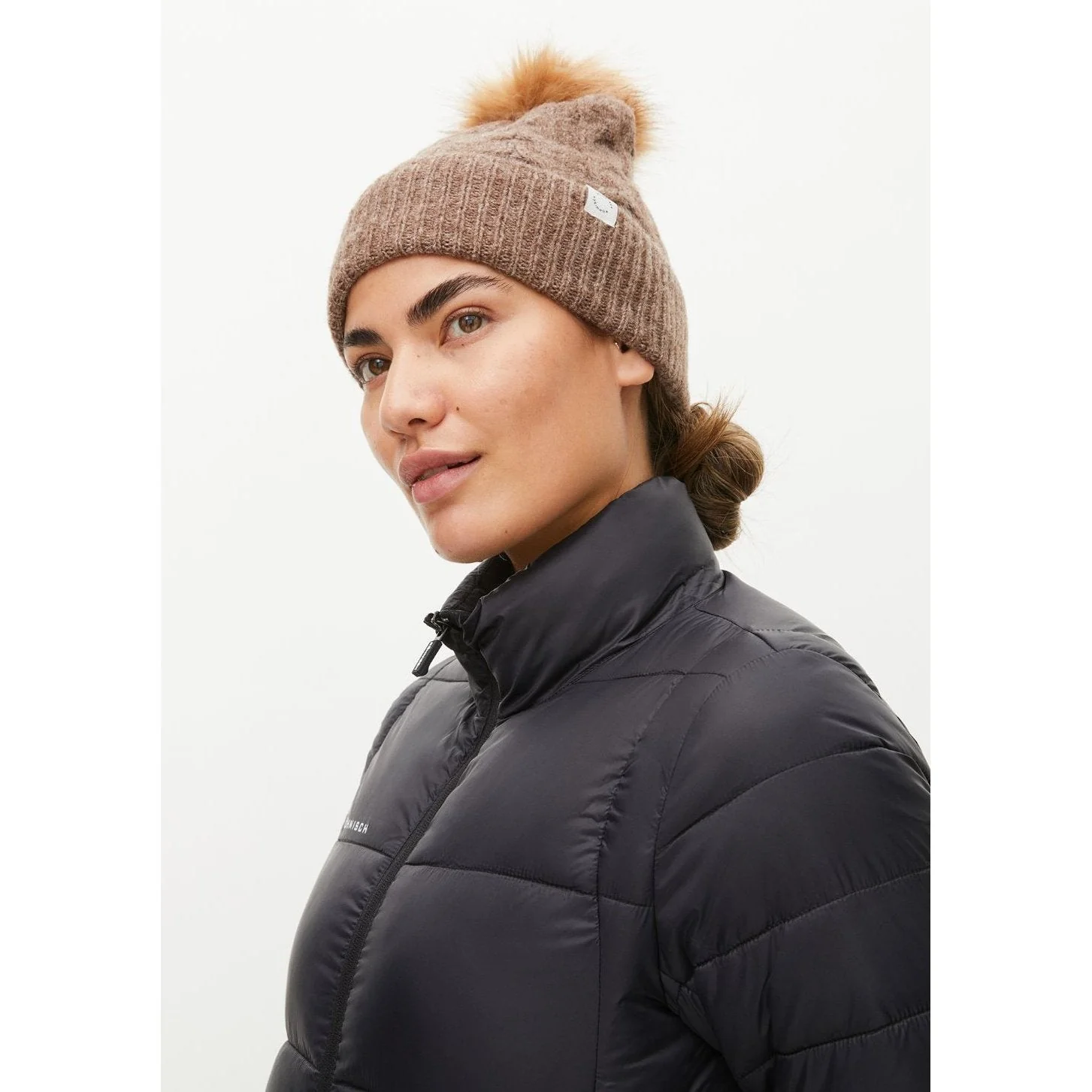Rohnisch Ladies Pom Braid Golf Beanie 110804 - Image 2
