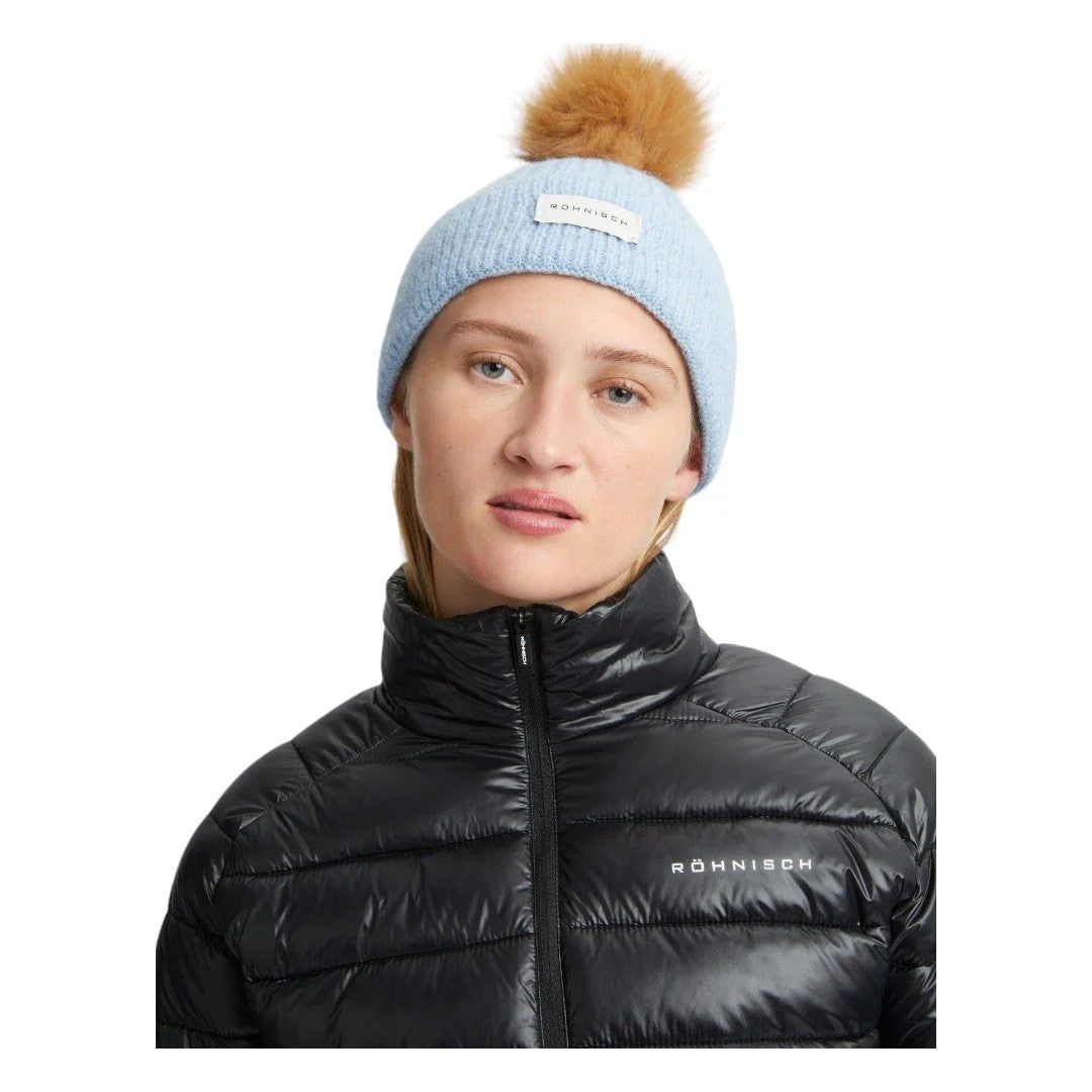 Rohnisch Ladies Pom Rib Golf Beanie 111739 - Image 2
