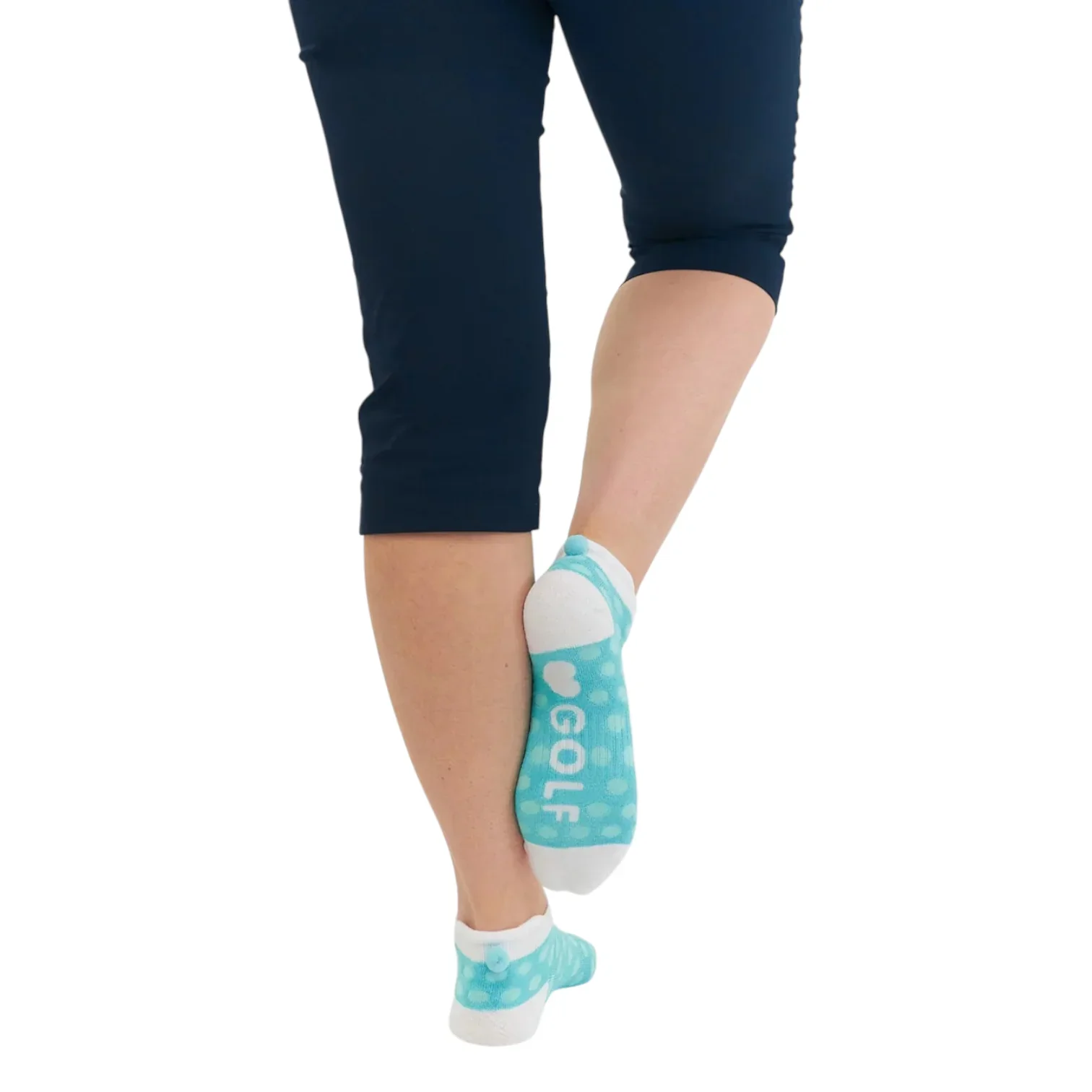 Surprizeshop Ladies Pom Pom Golf Socks SP006001 - Image 4