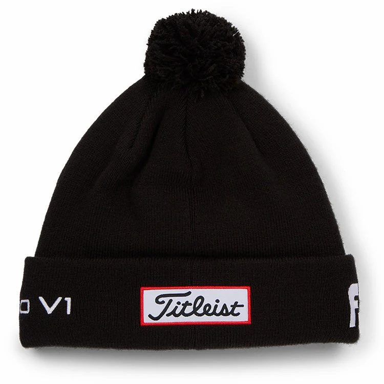 Titleist Tour Pom Pom Golf Beanie TH22WTP - Image 2