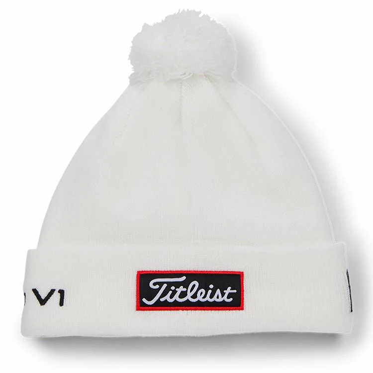 Titleist Tour Pom Pom Golf Beanie TH22WTP - Image 2