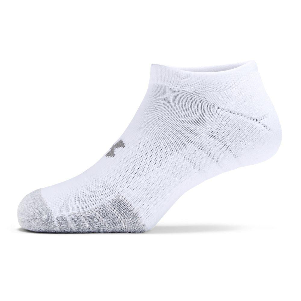 Under Armour HeatGear No Show 3-Pack Golf Socks 1346755 - Image 3