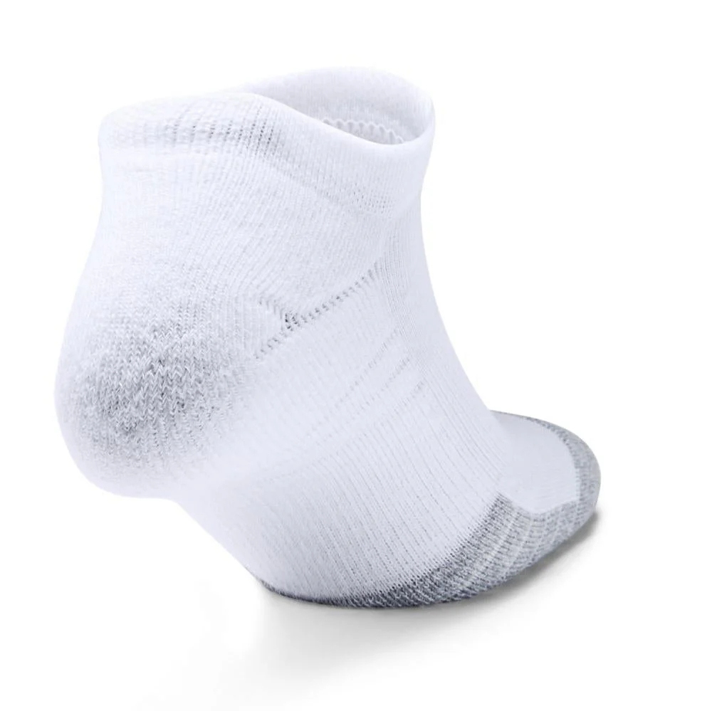 Under Armour HeatGear No Show 3-Pack Golf Socks 1346755 - Image 4