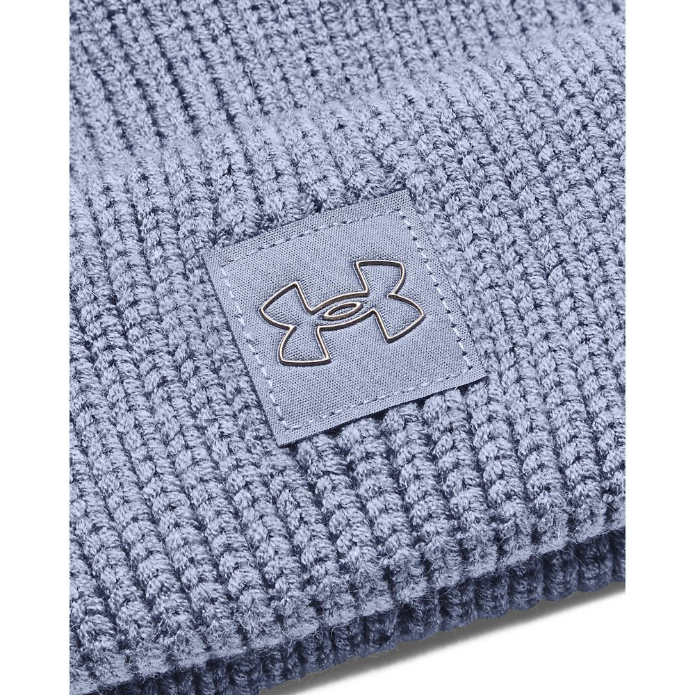 Under Armour Ladies Infrared Halftime Ribbed Pom Beanie 1373098 - Image 2